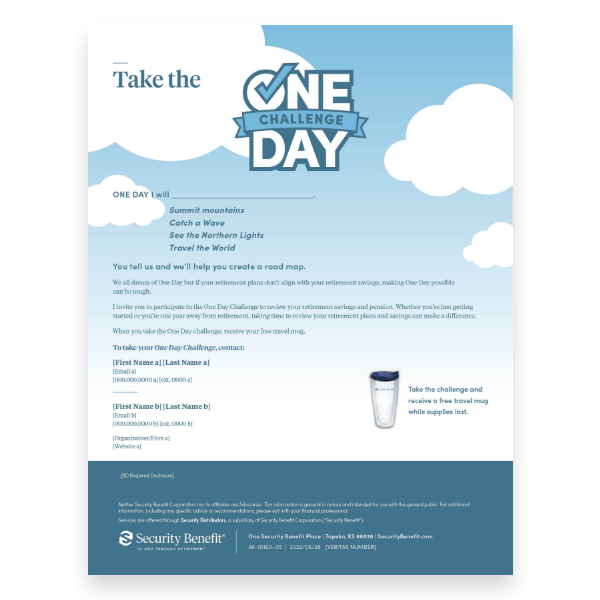 One Day Challenge_Flyer