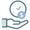 Time and money graphic